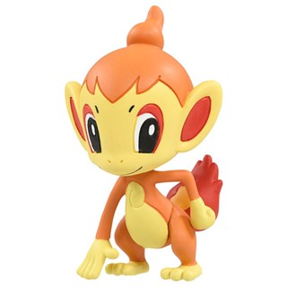 Chimchar ของแท้ JP - Monster Collection Takara Tomy [โมเดลโปเกมอน]