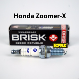 หัวเทียน BRISK COPPER RACING แกนทองแดง Honda Zoomer-X (C21RA) รองรับทุกน้ำมัน