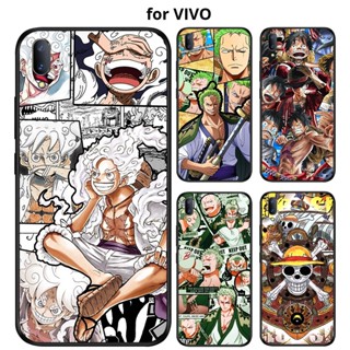 เคส VIVO Y02 Y16 Y02S Y20 Y20S Y20T Y12A Y12S Y20SG Y01 Y15A Y15S Y20I Y21S Y3S T1x Y33T Y21T 5G Y33s Y21 2021 Y12 Y17 Y15 Y11 Y11D Y12i Y19 โทรศัพท์มือถือแบบนิ่ม ผิวด้าน ลายลูฟี่ สําหรับ