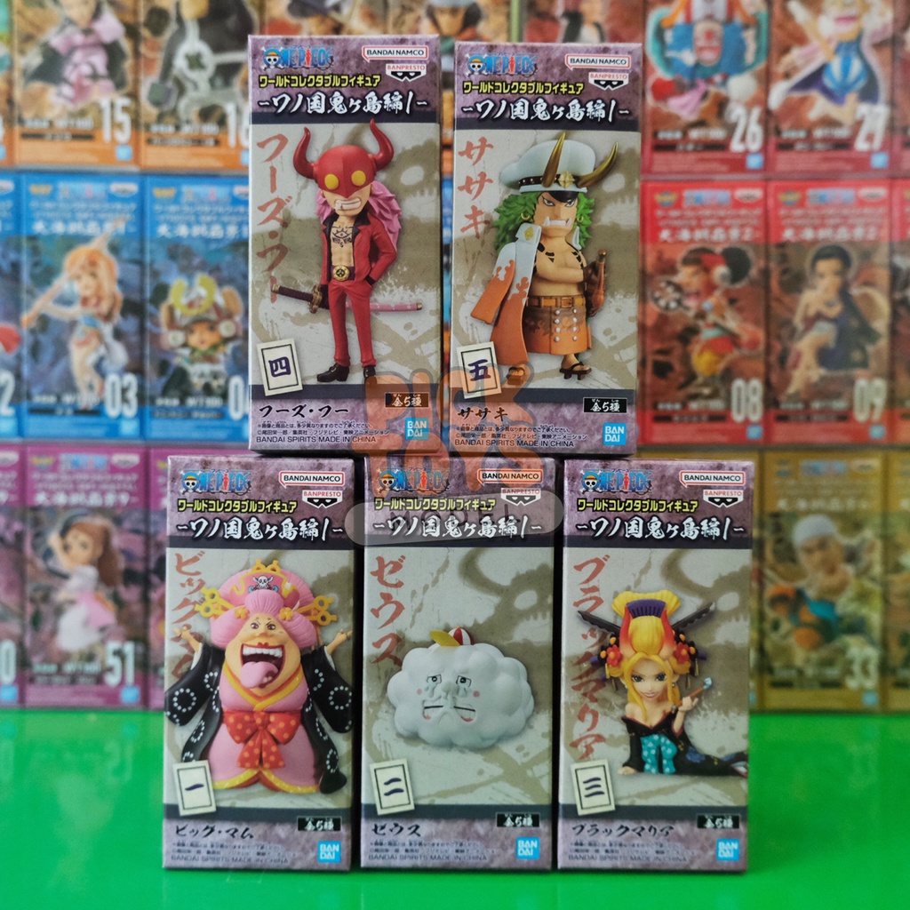 [พร้อมส่ง] WCF One Piece Onigashima Vol.1 วันพีซ โอนิงาชิมะ ชุดที่ 1 ของแท้ มือ1 Lot Jp แมวทอง