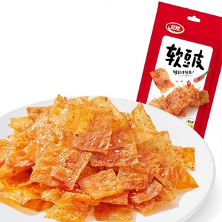 卫 龙 豆 皮 แผ่นเต้าหู้เผ็ดซองแดง ขนมแผ่นเผ็ด ทานง่ายอร่อย 60g