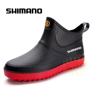 ใหม่ Shimano รองเท้าบูท กันฝน กันลื่น กันน้ํา ทนทาน เหมาะกับใส่ตกปลา เดินป่ากลางแจ้ง สําหรับผู้ชาย