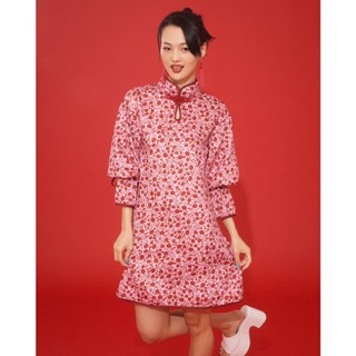 Evie Lin CNY DRESS - Free size ชุดจีน