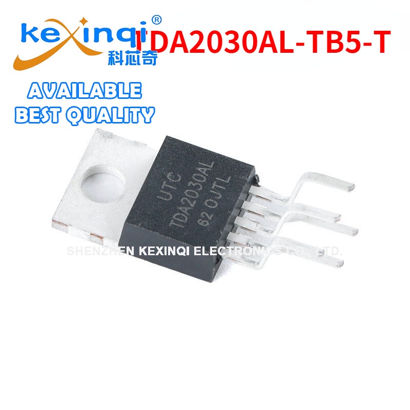 5 ชิ้น TDA2030AL-TB5-T Linear-เสียง/เครื่องขยายเสียง/วงจรสั้นและป้องกันความร้อน