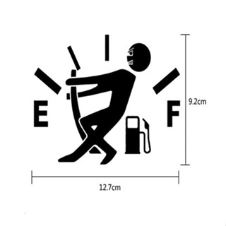 สติ๊กเกอร์ติดฝาถังน้ำมันรถ