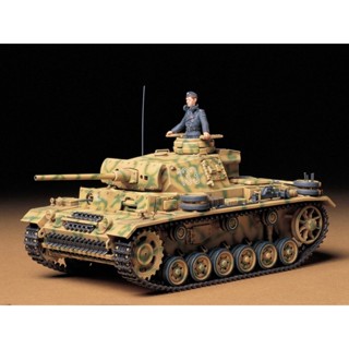 [ชุดโมเดลสเกลประกอบเอง] TAMIYA 35215 1/35 GERMAN PZ. KPFW. III AUSF. L โมเดลทามิย่าแท้ model