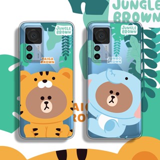 เคสโทรศัพท์มือถือ ลายการ์ตูนหมีน่ารัก สําหรับ Xiaomi 12T 11 12 Lite NE 4G 10T 11T 12X 12s 12 Pro 5G