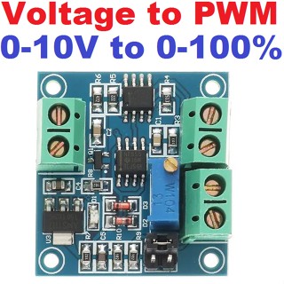 Voltage to PWM Module 0-5V 0-10V to 0-100% V-PWM Module