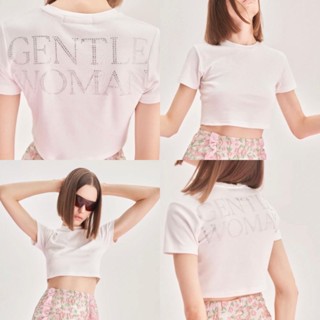 New 🏷️ เสื้อครอป GENTLEWOMAN GLAZED CROP TOP