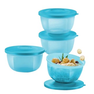 Tupperware กล่องใส่อาหาร รุ่น Small Round Saver (4) 400ml