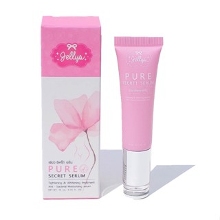 Pure Secret Serum10g.by Jellys เซ็ตดูแลน้องสาว น้ำยาล้างน้องหอม+เซรั่มน้องแน่น ของแท้