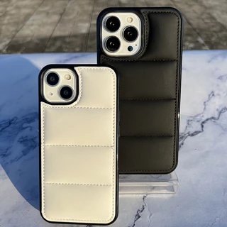 สีดําสีขาวแจ็คเก็ตผ้าCross grain Hard Caseกันชนนุ่มสําหรับiPhone 15Promax 15Pro 13promax 14Promax 11 11Promax 14Pro 12promax 17 13 13Pro 14 X Xs XR Xsmax 16Promaxใหม่