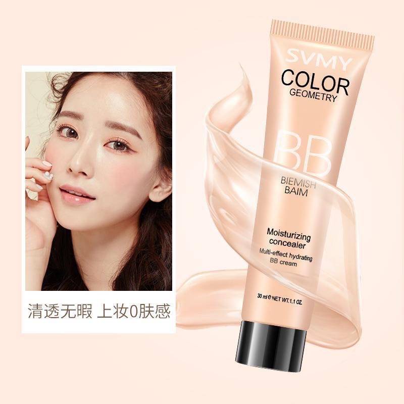 C.172 บีบีครีมSVMY 3076 รองพื้นคุมมันเบลอรูขุมขน ปรับผิวเรียบเนียนเนื้อนุ่ม ไม่เป็นคราบ ติดทน กันน้ำ ราคา ถูกที่สุด ดีลบีเคเค แกลเลอรีภาพที่ 2
