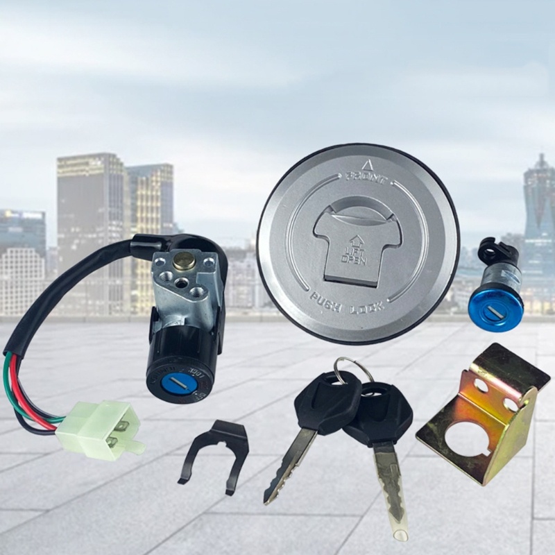 EDB * สวิตช์กุญแจจุดระเบิดล็อคกุญแจสําหรับ GSXR600 GSXR750 GSXR1000 K5 K6 K7 K8 K9 SV1000