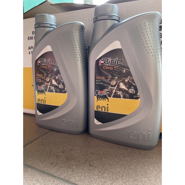 ข้อเสนอสุดพิเศษ ENI MOTORCYCLE 4t 20/50,15/50,10/40,sae40