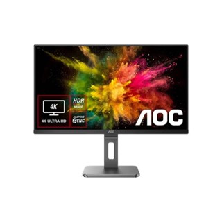 AOC MONITOR (จอมอนิเตอร์) U28P2U/BS/67 28" IPS 4K 60Hz