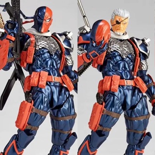 ฟิกเกอร์ PVC รูปการ์ตูนอนิเมะ DC Deathstroke Joint ขยับข้อต่อได้ ของเล่นสะสม สําหรับเพื่อน ของขวัญ