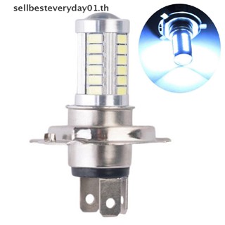 &amp; อุปกรณ์เสริมมอเตอร์ &amp; หลอดไฟตัดหมอก LED H4 33SMD สีขาว สําหรับรถจักรยานยนต์