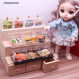 Cheesenm กล่องเก็บขนมเค้ก ขนมหวาน ขนาดเล็ก สําหรับตกแต่งบ้านตุ๊กตา 2 ชิ้น TH