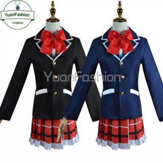 [พร้อมส่ง] เสื้อผ้าคอสเพลย์ Love Chunibyo &amp; Other Delusions Takanashi Rikka Dekomori Sanae