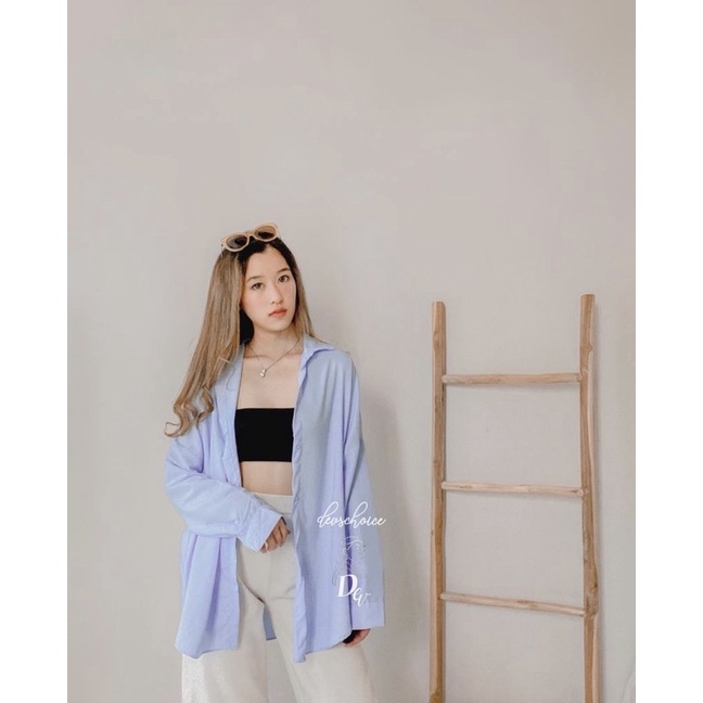KEMEJA [DEVSCHOICE] JANE BOYFRIEND SHIRT / เสื้อเชิ้ตผู้หญิง