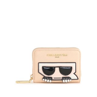 พร้อมส่ง New KARL CARD WALLET NUDE