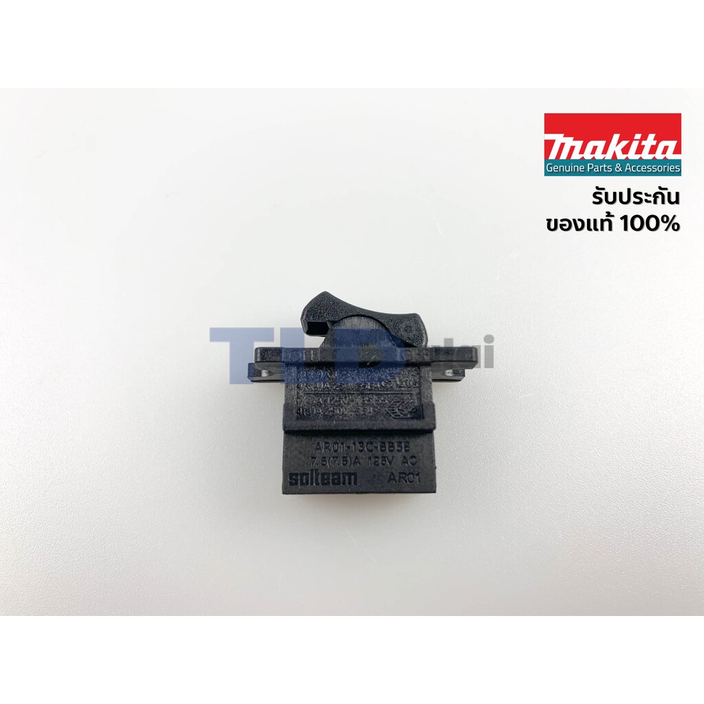 สวิทซ์ (แท้)# (651527-9) เครื่องขัดกระดาษทราย Makita มากีต้า รุ่น M9202B, BO4558 - Maktec มาคเทค รุ่น MT920, MT925 (6... - รูปที่ 3