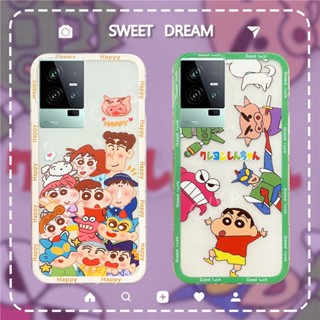 เคสโทรศัพท์มือถือแบบนิ่ม ใส กันกระแทก ลายการ์ตูนน่ารัก แฟชั่น สําหรับ VIVOiQOO 11 5G iqoo 11 5G iQOO11 5G