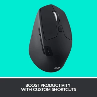 ⚡️เมาส์ไร้สาย⚡️ LOGITECH M720 Triathlon Multi-Device Wireless Mouse, Bluetooth 1000 DPI, 8 Buttons