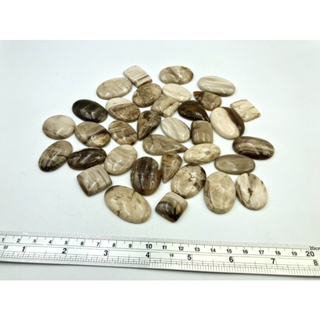 1 Pc Random Pick Natural Petrified Wood Wholesale Price Stone Cabochons Handmade And hand polished for Making Jewelry