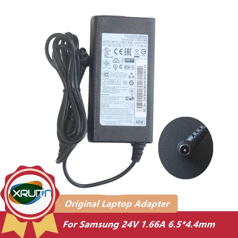 24V 1.66A 40W อะแดปเตอร์ AC A4024-FPN สําหรับ Samsung Soundbar Charger K550 HW K450 HW-H750 HW-K650 HW-N450 HW-M430