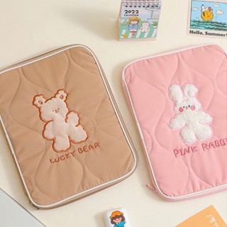 Hotwind Bentoy(เบนทอย) milkjoy กระเป๋าใส่ ipad 11-13 นิ้ว ลายหมี NO.be