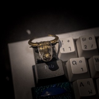 ส่งฟรี Artisan keycap ควายธนู