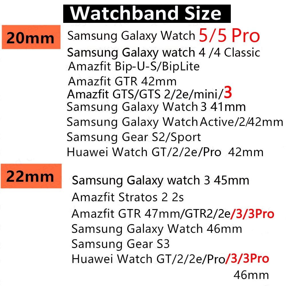 สายนาฬิกาข้อมือไนล่อนถัก หัวแบน 20 22 มม. สําหรับ Galaxy Watch 3 4 5 41 45 มม. 40 44 มม. 42 46 มม. H-uawei GT3 GT 2e GT2