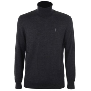 POLO RALPH LAUREN Merino wool black turtleneck เสื้อคอเต่า ผู้ชาย โปโล ราล์ฟ ลอเรน