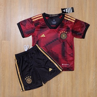 ชุดบอลเด็ก ทีมชาติ เยอรมัน Germany Kit 2022/23 AAA (TTพร้อมส่ง)