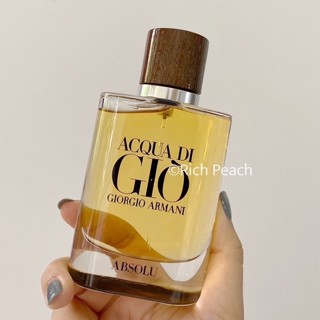 GIORGIO ARMANI Acqua Di Giò Absolu Edp ขนาด 75 มล. น้ำหอมของแท้