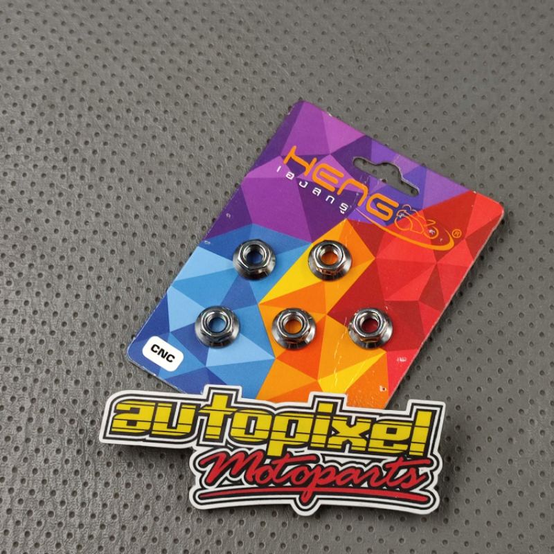 น๊อต 10 น็อตสลักสแตนเลส M6 slash heng thailand