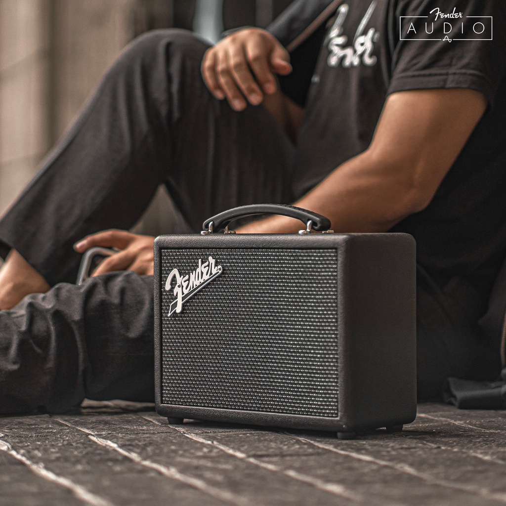 โค้ดลดเพิ่ม 50 FENDER ลำโพง INDIO 2 Bluetooth Speaker - Black - รับ ...