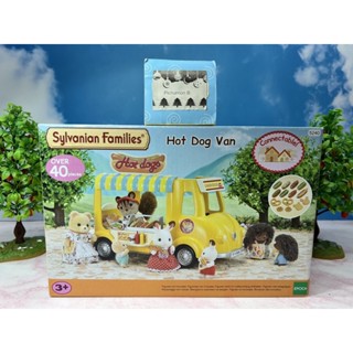 Sylvanian Families Hot Dog Van ซิลวาเนียน แฟมิลี่ รถขายฮอทดอก รถ รถแวน มือ1 Brand new