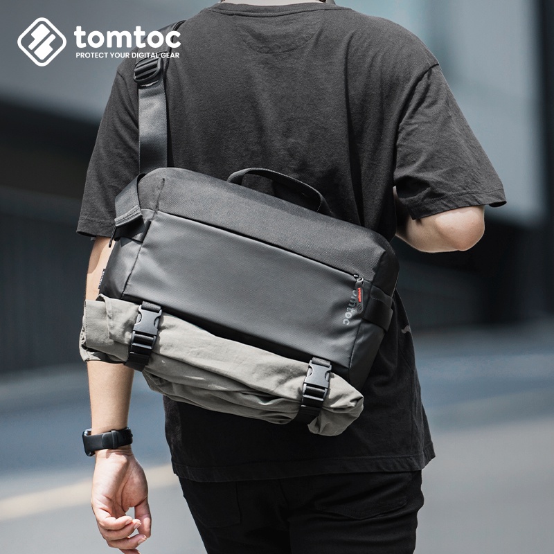 genuine Tomtoc Crossbody shoulder Bag T21L1 is suitable for the MacBook Pro 14-inch 10-litre high ca