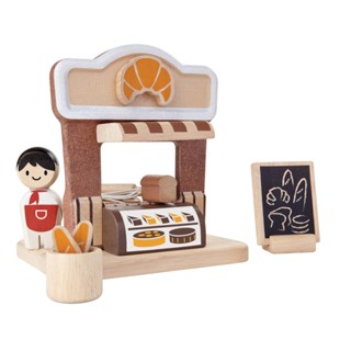 PlanToys 6615 The Bakery ของเล่นไม้ PlanWorld ร้านขนมปัง เมืองใน จินตนาการ