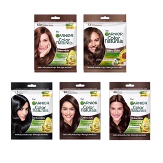 Garnier Hair Color Naturals ครีมเปลี่ยนสีผมถาวร เพื่อผมนุ่มสวยไม่แห้งเสีย