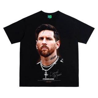 เสื้อยืดพิมพ์ลาย เมสซี่เมสซีฟุตบอลภาพพิมพ์แขนสั้นกาตาร์ฟุตบอลโลกกาตาร์ฟุตบอลโลกแขนสั้นฟุตบอลโลก