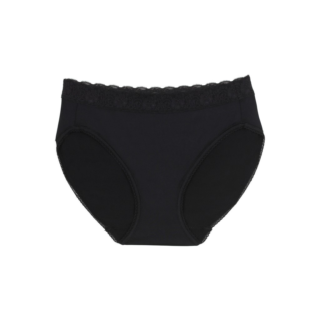 Wacoal Panty กางเกงในรูปแบบ Bikini เซ็ท 3 ชิ้น รุ่น WU1C35 สีดำ-ดำ-ดำ (BL-BL-BL)