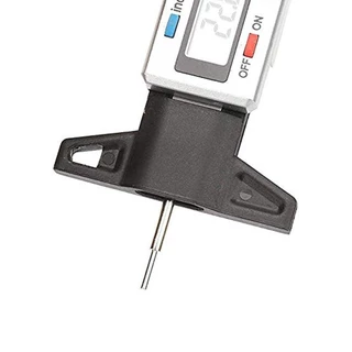 JANELAXE932JN เครื่องวัดความลึกดิจิตอล Tyre ยางความลึก Caliper เมตรเครื่องวัดความหนา