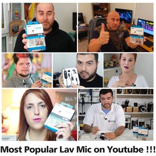 BOYA BY-M1 Series Lavalier Microphone ไมค์โครโฟนหนีปปกเสื้อ เสียงดี ราคาคุ้มค่า