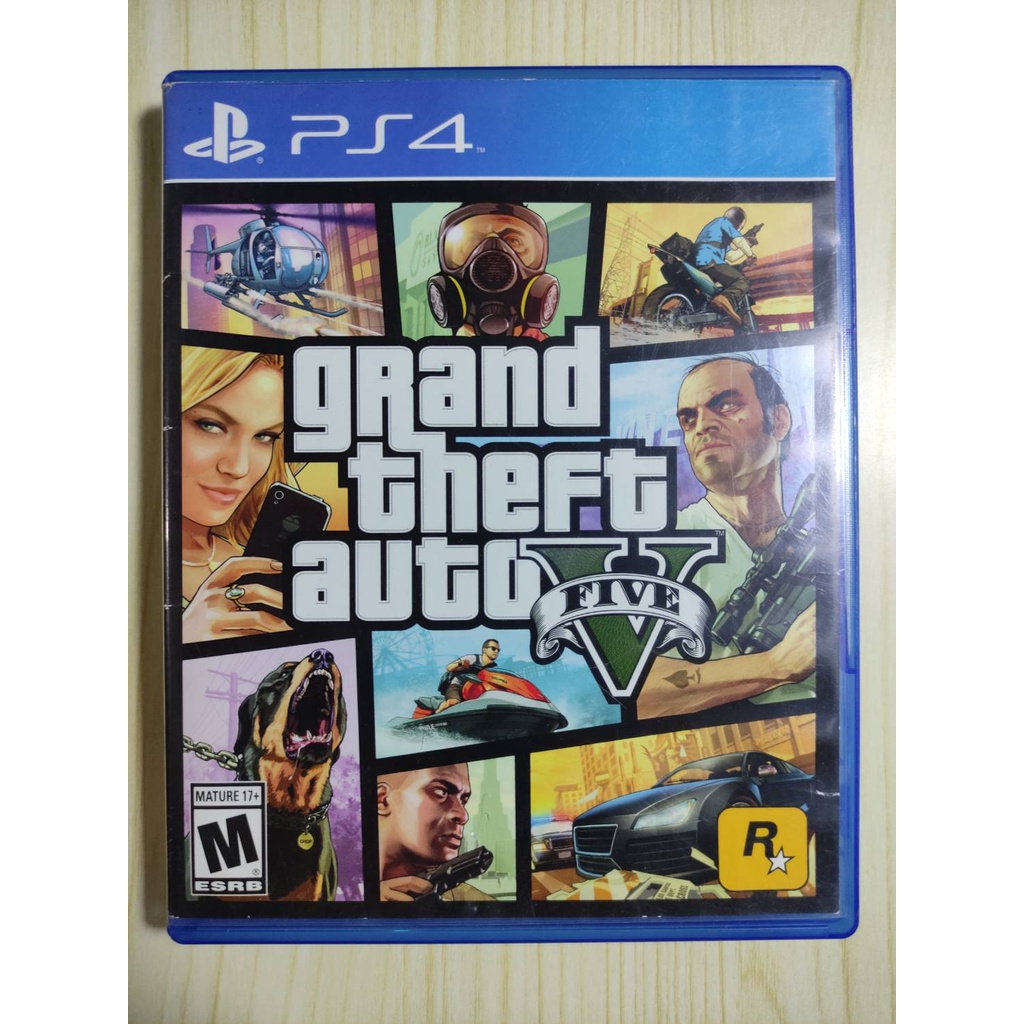 (มือ2) PS4​ -​ GTA 5 Grand Theft Auto V (z.all)