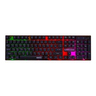 (คีย์บอร์ด) SIGNO รุ่น KB-712 Gaming Keyboard Standard Illuminated (รับประกันศูนย์1ปี)