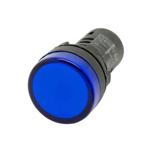 Pilot lamp สีฟ้า ขนาด 22 mm ไฟตู้คอนโทรล LED power led AD16-22D/S AD16-22DS universal signal light